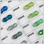 glass fire-polished beads
